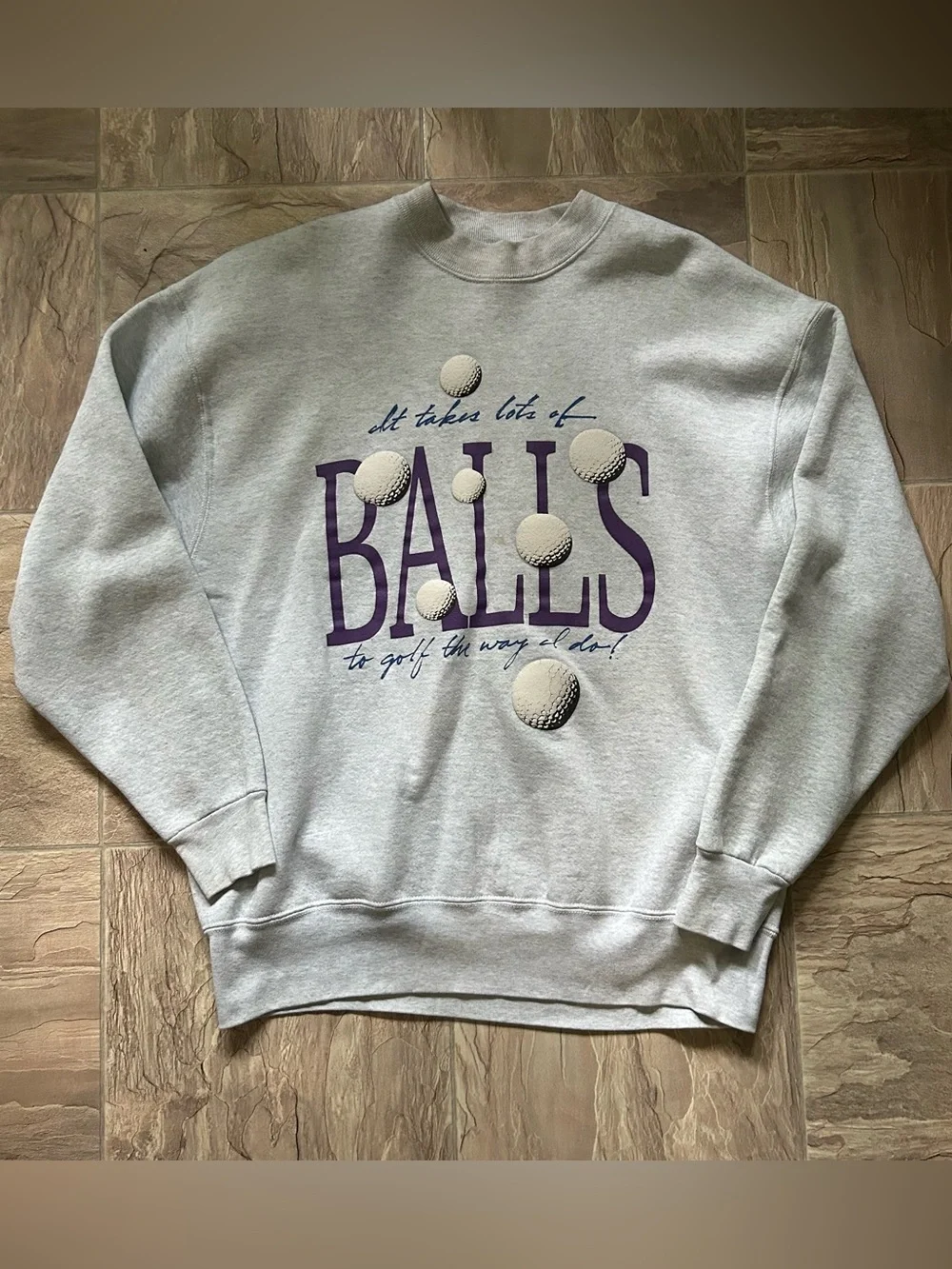 Vintage Golf Ball Crewneck
